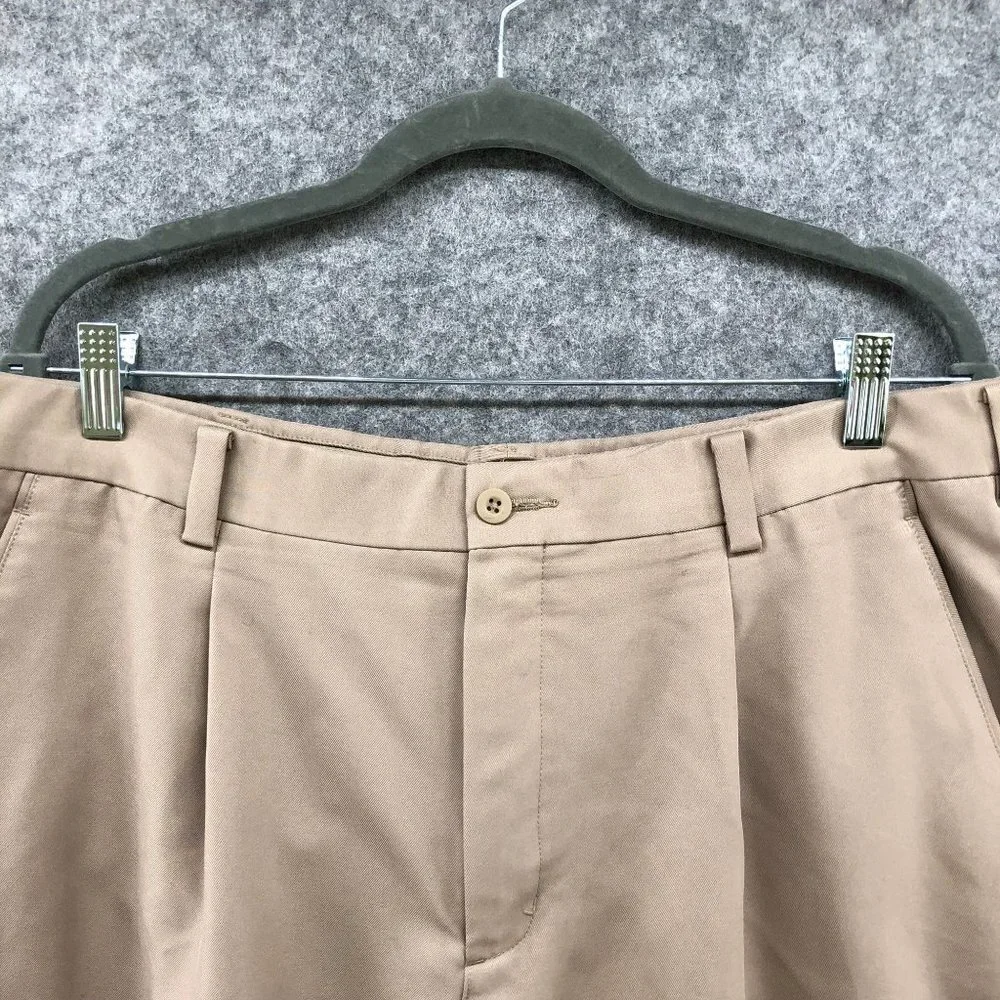 Nike Golf Shorts Mens 36 Beige Pleated Front‎ 10